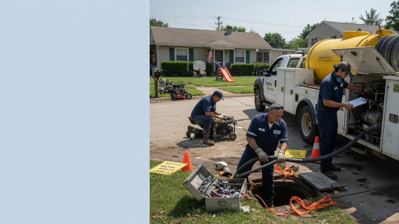 Septic Tank Pumping in Finleyville, PA near me